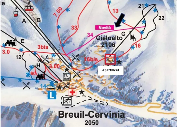 Apartment Monolocale La Terrazza Sulla Neve-cervinia Breuil-Cervinia